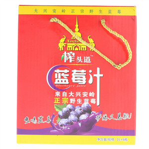 榨头道蓝莓汁果汁饮料