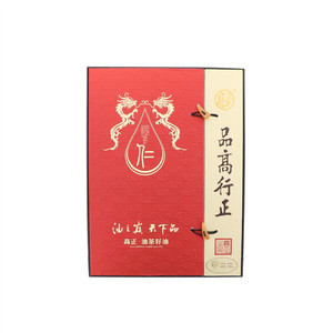 高正茶油 压榨一级油茶籽油礼盒500ml*2