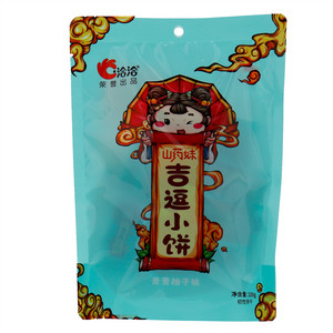 洽洽吉逗小饼（青青柚子味）100g