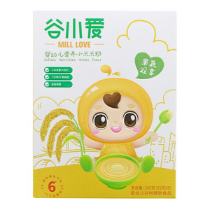 谷小爱婴幼儿营养小米米粉果蔬双享