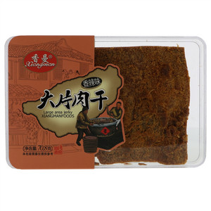 香曼香辣味大片肉干