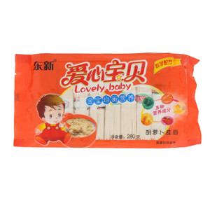 东新胡萝卜挂面（花色挂面）