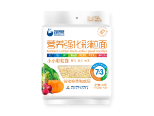 谷妈咪营养强化彩粒面