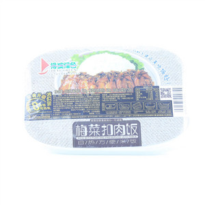 得益绿色梅菜扣肉自热方便米饭