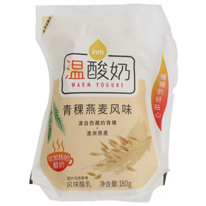 inm青稞燕麦风味温酸奶