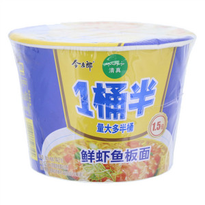 今麦郎鲜虾鱼板面