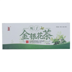 明澈栀子金银花茶