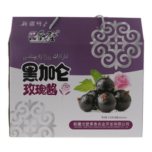 果香戈壁黑加仑玫瑰酱