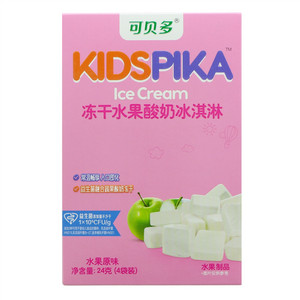 KIDSPIKA可贝多水果原味冻干水果酸奶冰淇淋