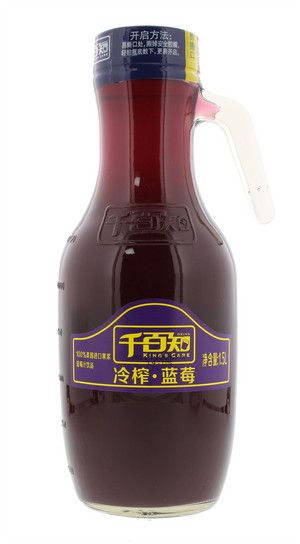 千百知蓝莓汁饮品