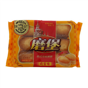 徐福记鸡蛋味磨堡欧式传统蛋糕
