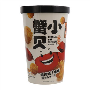 Beicomil 贝克米兰蟹小贝蟹黄味肉松蛋糕