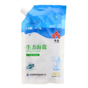 鲁晶牌未加碘螺旋嘴生态海盐（夙沙煮海系列）
