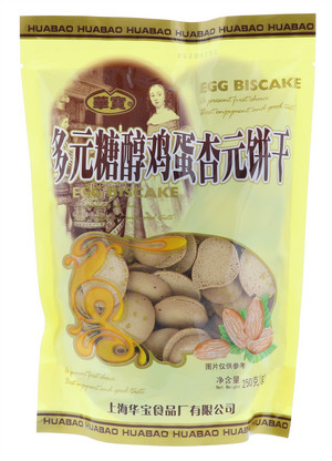 多元糖醇鸡蛋杏元饼干