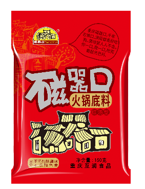 磁器口红汤型火锅底料150g