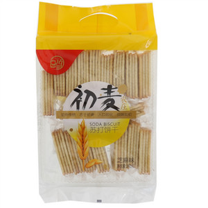 日盈初麦农庄苏打饼干（芝麻味）360g