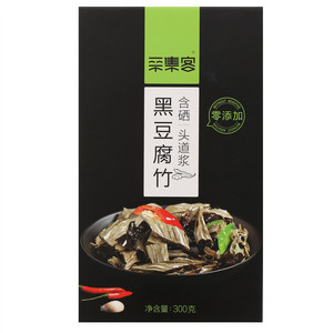 采集客含硒头道浆黑豆腐竹