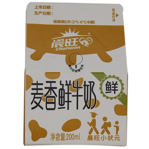 晨旺麦香鲜牛奶