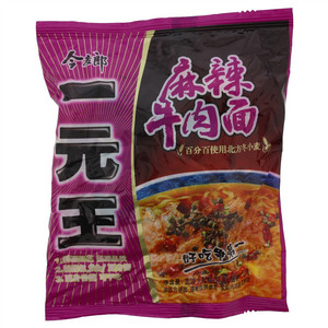 今麦郎一元王麻辣麻辣牛肉面