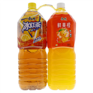 康师傅冰红茶（柠檬口味茶饮品）+鲜果橙橙水果饮品