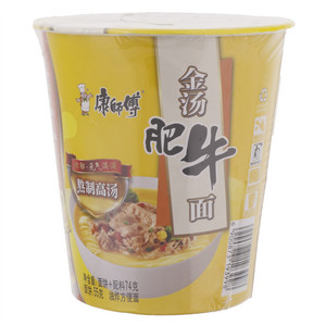 康师傅金汤肥牛杯面