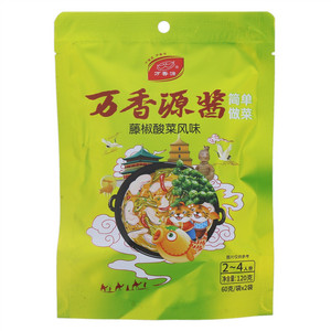 万香源藤椒酸菜风味酱