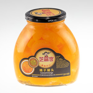 芝麻官糖水桔子罐头700g