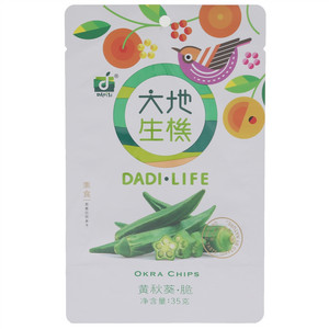 DADiSj大地生機黄秋葵脆片