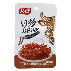 谷健灯影牛肉丝（五香味）