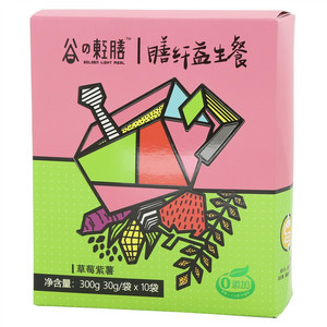 谷の轻膳膳纤益生餐   草莓紫薯