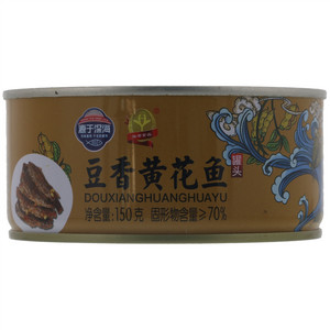 海誉食品豆香黄花鱼罐头
