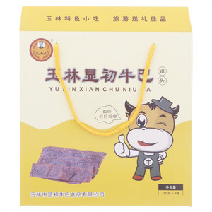 文十六玉林显初牛巴罐头