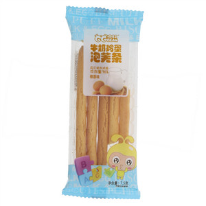 咭咭豆椰蓉味牛奶鸡蛋泡芙条