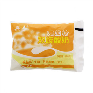 兴牛无蔗糖双歧酸奶
