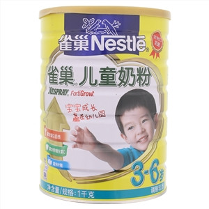 雀巢爱思培学龄前儿童奶粉