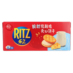 RITZ乐之酸奶乳酪味夹心饼干