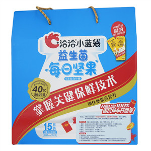 洽洽小蓝袋益生菌每日坚果 345g+480ml
