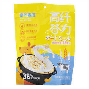 京冬麦田轻盈零蔗糖咸味麦片