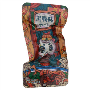 里奈零食黑鸭味鸭脖