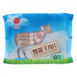 小尾羊雪花羊肉片