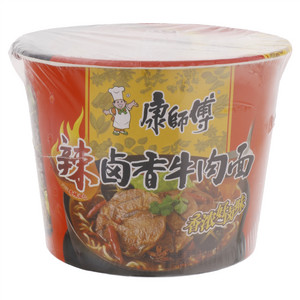 康师傅辣卤香牛肉面