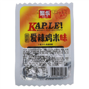 鲲乐爱辣鸡米味（挤压糕点）