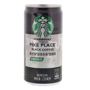 Starbucks星巴克PIKE PLACE派克市场黑咖啡咖啡饮料
