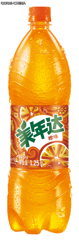 美年达橙味果味型汽水1.25升MIRINDA ORANGE FLAVOR