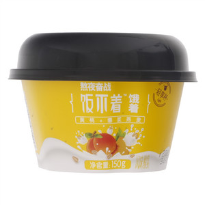 皇氏乳业饭不着黃桃+爆浆燕麦风味发酵乳