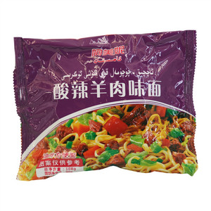 阿美妮酸辣羊肉味方便面