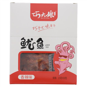 巧大娘香辣味鱿鱼