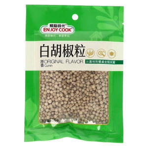 袋装白胡椒粒