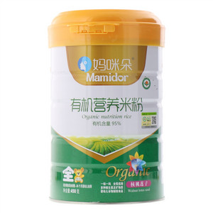 妈咪朵核桃莲子有机米粉