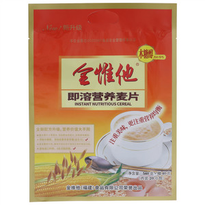 金惟他木糖醇加钙即溶营养麦片
